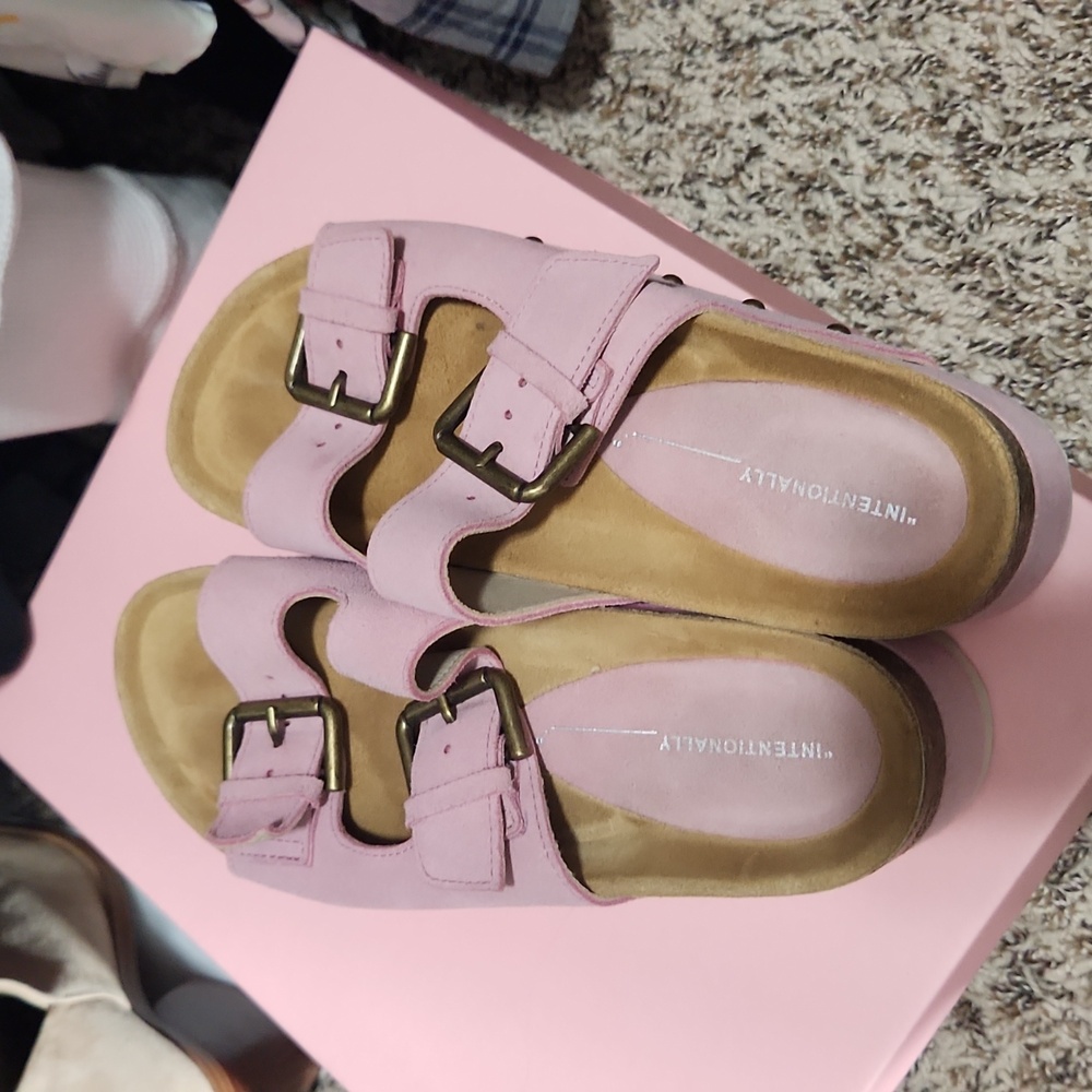Free people internationally platform sandals
